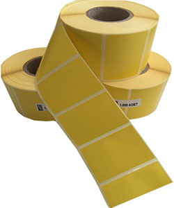 İlaç Kullanım Etiketi Sarı (30 x 60 mm Termal Etiket)